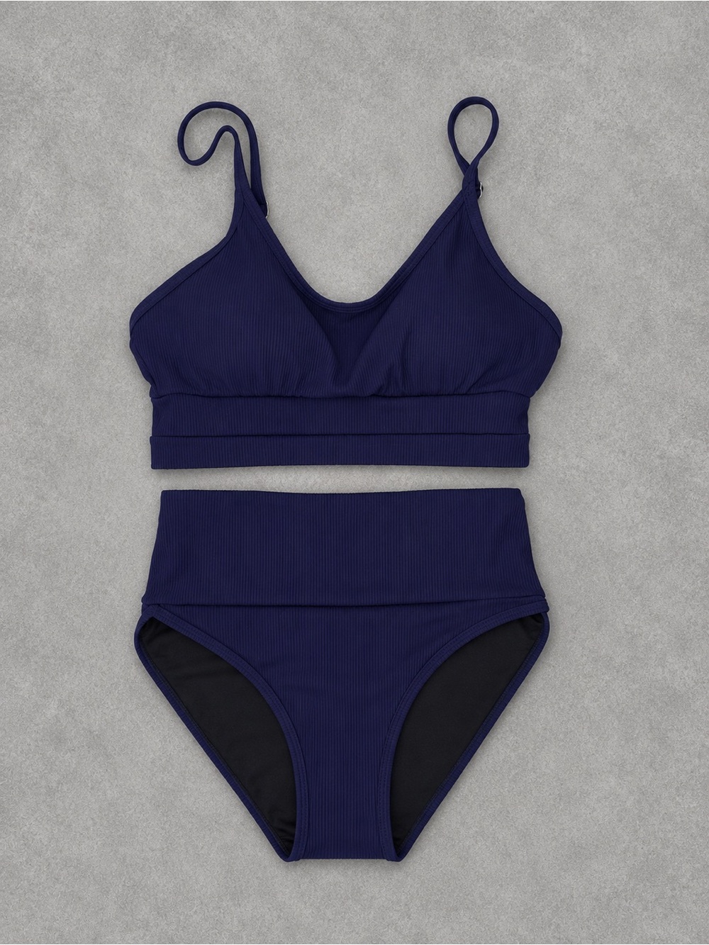Herseas Women's Bikini Set - Dark Blue - Size Small
